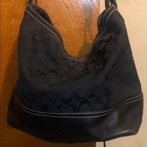 Coach Monogram Hobo Handbag